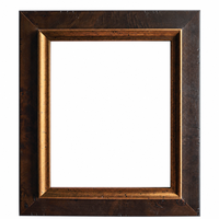 Cadre photo en bois massif doré antique 8x10 pouces 30x35cm, cadre photo orné rétro pour peinture à l'huile, décoration murale pour la maison et l'hôtel