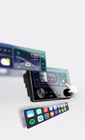 Lecteur multimédia vidéo stéréo universel pour voiture Diamond India, écran IPS 7 pouces, Android, GPS, Bluetooth, Carplay, DSP, 4 cœurs, parmi les plus vendus