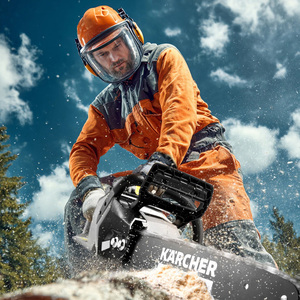 Outil de jardinage sans fil ergonomique CS 400/40 Bp Karchers, machine de coupe forestière haute performance à batterie 40V, faible vibration - Product Image 3