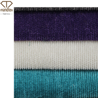 Yapımı tekstil özelleştirilmiş hafif klasik çizgili desen polyester mikrofiber kesim kadife 28 wale sandalye kadife kumaş