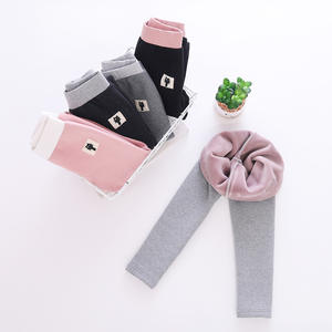 Leggings de una Pieza para Niñas, Otoño e Invierno 2019, Pantalones Casuales Cálidos para Niños, Tejidos, Estampados, Ecológicos y Gruesos - Product Image 4