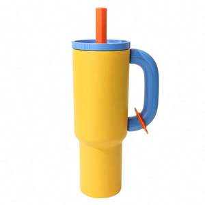 2025 New Custom Logo 40 Oz <b>Cup</b> 40Oz Stainless Steel Outdoor Tumbler 40Oz Flip <b>Straw</b> Tumbler <b>With</b> Handle - Product Image 3