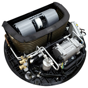 Circle-Tire Design <span class=keywords><strong>12</strong></span> Volt <span class=keywords><strong>Mobile</strong></span> Mini Split <span class=keywords><strong>Climatiseur</strong></span> pour Semi Truck Campervan Caravan - Product Image 3