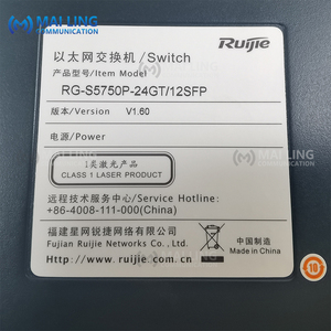 New ruijie RG-S5750P-24GT/12sfp 5 gam chuyển đổi <span class=keywords><strong>Class</strong></span> <span class=keywords><strong>1</strong></span> <span class=keywords><strong>Laser</strong></span> sản phẩm cho thông tin liên lạc thiết bị - Product Image 4