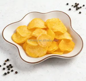 Chips <span class=keywords><strong>de</strong></span> pommes <span class=keywords><strong>de</strong></span> terre cuites à la vapeur sans gluten en gros - Faible teneur en <span class=keywords><strong>huile</strong></span>, sans conservateurs, collation naturelle croustillante pour la vente au détail et la restauration - Product Image 5