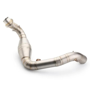 Tubo de Escape para Motocicleta CHMotor, Tubo de Conexión de Acero Inoxidable para Sistemas de Escape Completos, para <span class=keywords><strong>BMW</strong></span> G310 <span class=keywords><strong>G310R</strong></span> - Product Image 6