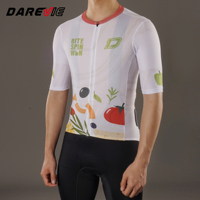 Darevie Chine Vente en gros Vêtements de cyclisme à manches courtes Conception sur mesure par l'usine Créez votre propre maillot de cyclisme Bite Spin Win