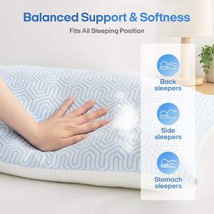 <span class=keywords><strong>Oreiller</strong></span> ultra rafraîchissant en duvet <span class=keywords><strong>d</strong></span>'<span class=keywords><strong>oie</strong></span>, lot de 1, <span class=keywords><strong>oreiller</strong></span> de taille standard avec <span class=keywords><strong>taie</strong></span> <span class=keywords><strong>d</strong></span>'<span class=keywords><strong>oreiller</strong></span> rafraîchissante douce pour un sommeil frais - Product Image 4