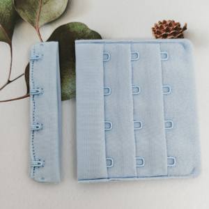 Extensor de sujetador de nailon con 3 hileras y 4 ganchos, accesorios de lencería íntima, prendas metálicas al por mayor - Product Image 4