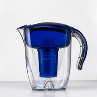 Carafe filtrante à eau alcaline EHM-WP3 3,5 L, filtration en deux étapes, certifiée SGS