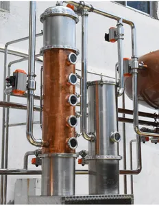 2000LHOT VENDA Multi-Spirits Stills Automático destilaria destilaria de cobre Álcool pote ainda Para Comercial