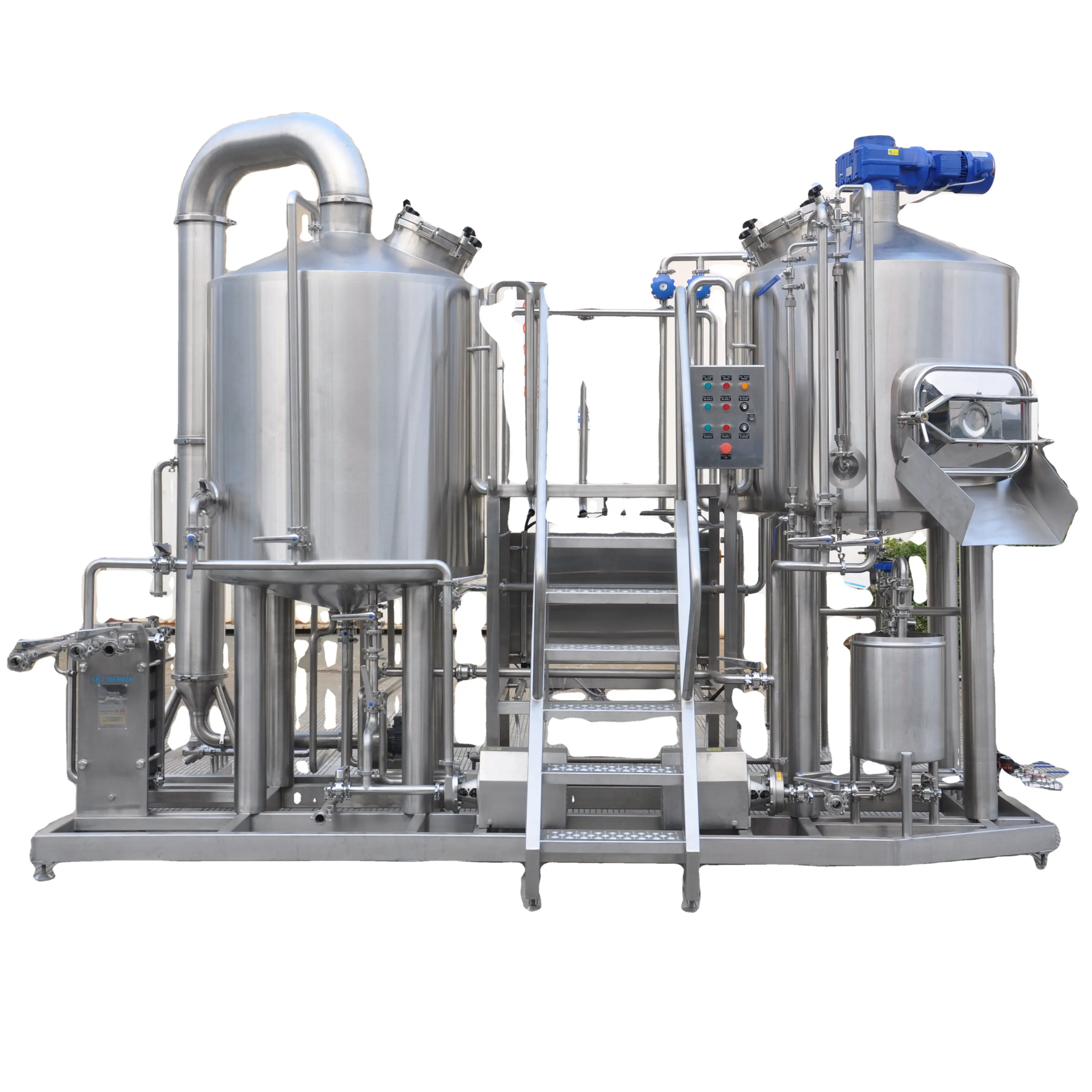 Micro Nhà máy bia 3bbl 5bbl 1000L Brew Ấm đun nước làm bia thiết bị sản xuất bia cho quán rượu sử dụng