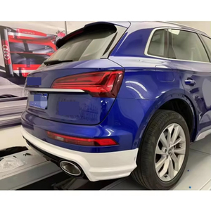 Accessori auto kit carrozzeria posteriore paraurti con passaruota diffusore per 2019 2021 stile normale Q5 SQ5 aggiornamento a RSQ5 - Product Image 3