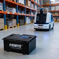 Paket Baterai Li-Ion Enerbyte Deep Cycle Solar LiFePO4 Lithium Ion untuk RV, Golf Cart, AGV, ISO