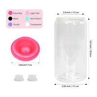 Gobelets isothermes double paroi de 16 oz, personnalisables, à large application, avec couvercles pré-perforés et pailles, pour la vente en gros