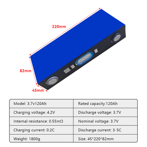 แบตเตอรี่ลิเธียมไอออนแบบแท่งปริซึม Catl 3.7v 120ah 153ah 180ah สำหรับจัดเก็บพลังงานแบบชาร์จซ้ำได้ สำหรับจักรยานไฟฟ้า มอเตอร์ไซค์ พลังงานแสงอาทิตย์ - Product Image 2