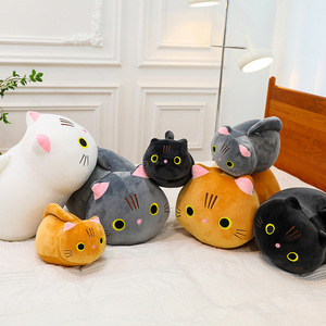 <strong>Custom</strong> <strong>Soft</strong> PP Cotton Cat <strong>Plush</strong> Pillow Cute Office <strong>Cushion</strong> with Mesh Lining Birthday Gift Low MOQ Stuffed Animal Toy - Product Image 3