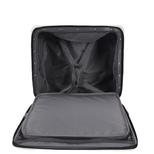 Valise à roulettes en aluminium 20 pouces 16 pouces avec roues pivotantes, valise cabine à ouverture frontale pour ordinateur portable, voyage d'affaires, bleu - Product Image 5