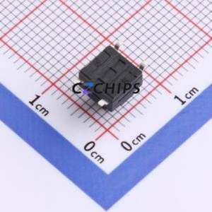 TC-06104F-070E Tactile Switch SMD-4P,6x6mm Switch Single Pole Single Throw Round Button 2.5N 6mm - Product Image 2