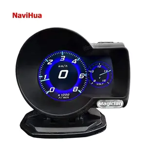 Navihua OBD 魔术师 F-835 汽车智能升级 F8 数字自动电表系列多功能数字电表专用显示器 OBD Live