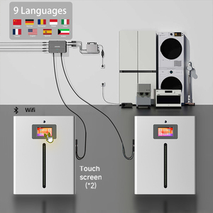 Hot Sale 16kWh Wall Mounted LiFePO4 <b>Battery</b> Pack Household Off-Grid Solar Power System Deep Cycle <b>Rechargeable</b> Lithium <b>Battery</b> R - Product Image 4