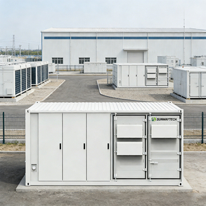 Conteneur de stockage d'énergie refroidi 500KW 1MWH 4MWH certifié CE, kit conteneur 20GP pour extérieur BUA-448V-125kWh Énergie conteneurisée - Product Image 3
