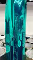Film vinyle chromé super miroir turquoise brillant, à appliquer pour les enveloppements complets des véhicules et les graphiques, bus, voitures, camions et fourgonnettes, rétroviseurs de voiture