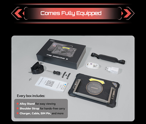 Tablette robuste CUBOT TAB KINGKONG S, PC tablette Android 15, 6+256 Go, 10,1 pouces, 15300 mAh, lampe de camping LED, appareil photo principal 48 MP - Product Image 5