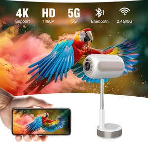 2025 New OEM Hidden Lift Gimbal <strong>WiFi</strong> BT Mobile Phone Auto Focus Home Cinema <strong>Android</strong> Mini Portable Smart 4k <strong>Projector</strong> 200 Lumens - Product Image 1
