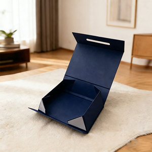 Maßgefertigte Faltbare Papierbox Starre Schachteln Flach Verpackt Umweltfreundliche Verpackung Papierboxen Mit Magnetverschluss - Product Image 1