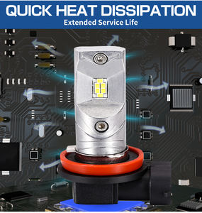 <span class=keywords><strong>Ampoule</strong></span> de phare antibrouillard LED H1 H4 H3 H8 H11 9005 9006 1100LM 12Smd LED Phare antibrouillard/phare de conduite - Product Image 6