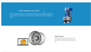 Impresora 3D Creatbot D600 Pro con Tecnología de Control de Cámara, 600*600*600mm, Totalmente Cerrada, Económica y Confiable, de Gran Tamaño - Product Image 3