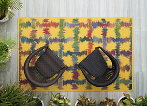 Factory Price Radiance Flow <b>Rug</b> with Multi Color Design Rectangle Shaped Floor Decoration Radiance Flow Area <b>Rug</b> - Product Image 5