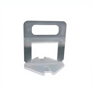 Clip de nivellement de carreaux Thien Quang Smart Tools 1,5 mm en plastique PP transparent auto-adhésif durable et étanche, design européen - Product Image 1