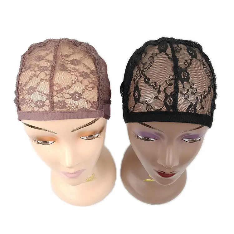 Wig net bottom wig net cap elastic hair net cap leather lace net bottom headgear wig accessories