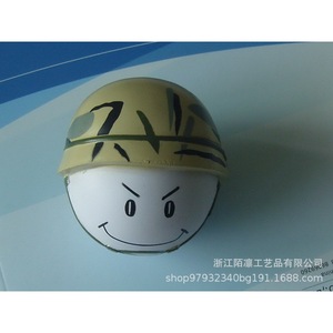 Cartoon Soldier PU Foam Fidget Toy High <b>Rebound</b> Stress Relief Unisex 8 to 13 Years - Product Image 3