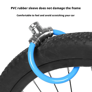 Candado para Bicicleta con Llave, Antirrobo, Redondo, para Bicicletas, Scooters, Kayaks, Tablas de Paddle - Product Image 5