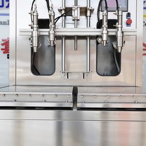 Semi Automatique Double Têtes En Plastique Anti Corrosion Toliet <span class=keywords><strong>Liquide</strong></span> Nettoyant <span class=keywords><strong>Chlore</strong></span> Blanchiment Eau Huile Peut Poids Machine De Remplissage - Product Image 6