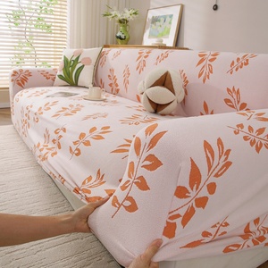 Funda Elástica para Sillón Reclinable con Estampado Floral, Funda Moderna para Sillón Individual, Lavable a Máquina, para Sala de Estar u Hotel, Color Gris - Product Image 4