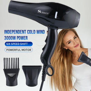 Secador de Pelo <span class=keywords><strong>SURKER</strong></span> de Alta Potencia con Iones Negativos, Viento Frío y Caliente para Uso Doméstico - Product Image 2