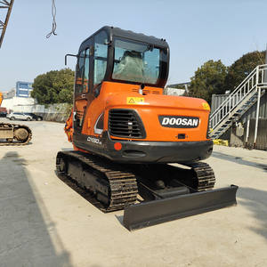 รถขุดดูดซับแรงกระแทก 6 ตัน ยี่ห้อ Doosan รุ่น Dx60-9c ผลิตในเกาหลี รถขุดขนาดเล็กแบบตีนตะขาบ  ขาย - Product Image 6