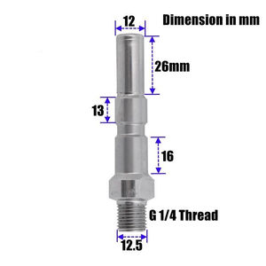 Lanza de Espuma para Nieve Duradera SS con Adaptador G1/4\", Conector de Liberación Rápida para Lavadora a Presión, Adaptador de 1/4 Macho o Hembra <span class=keywords><strong>Nilfisk</strong></span> Kew - Product Image 4