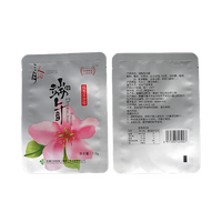 Sachet rétractable personnalisé en aluminium Mylar de qualité alimentaire, résistant à 121 degrés, scellé sur trois côtés, pour sushi et nouilles