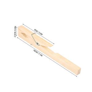 Gelsonlab HSG-182 Soporte <span class=keywords><strong>de</strong></span> Madera <span class=keywords><strong>para</strong></span> Tubos <span class=keywords><strong>de</strong></span> <span class=keywords><strong>Ensayo</strong></span>, Abrazadera <span class=keywords><strong>de</strong></span> Bambú Natural <span class=keywords><strong>para</strong></span> Laboratorio Escolar e Industrial - Product Image 2