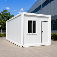 Conteneur démontable de 20 pieds, assemblage facile en DIY, pour bureau temporaire sur chantier et stockage