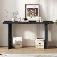 Table console de meuble d'intérieur nordique au design vintage de bonne qualité Table console en bois massif