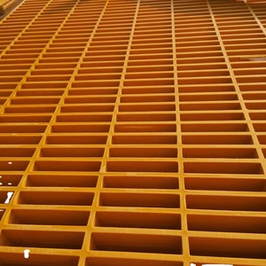 Grille de sol en fibre de verre de haute qualité, panneau de grille de passerelle en plastique - Product Image 2