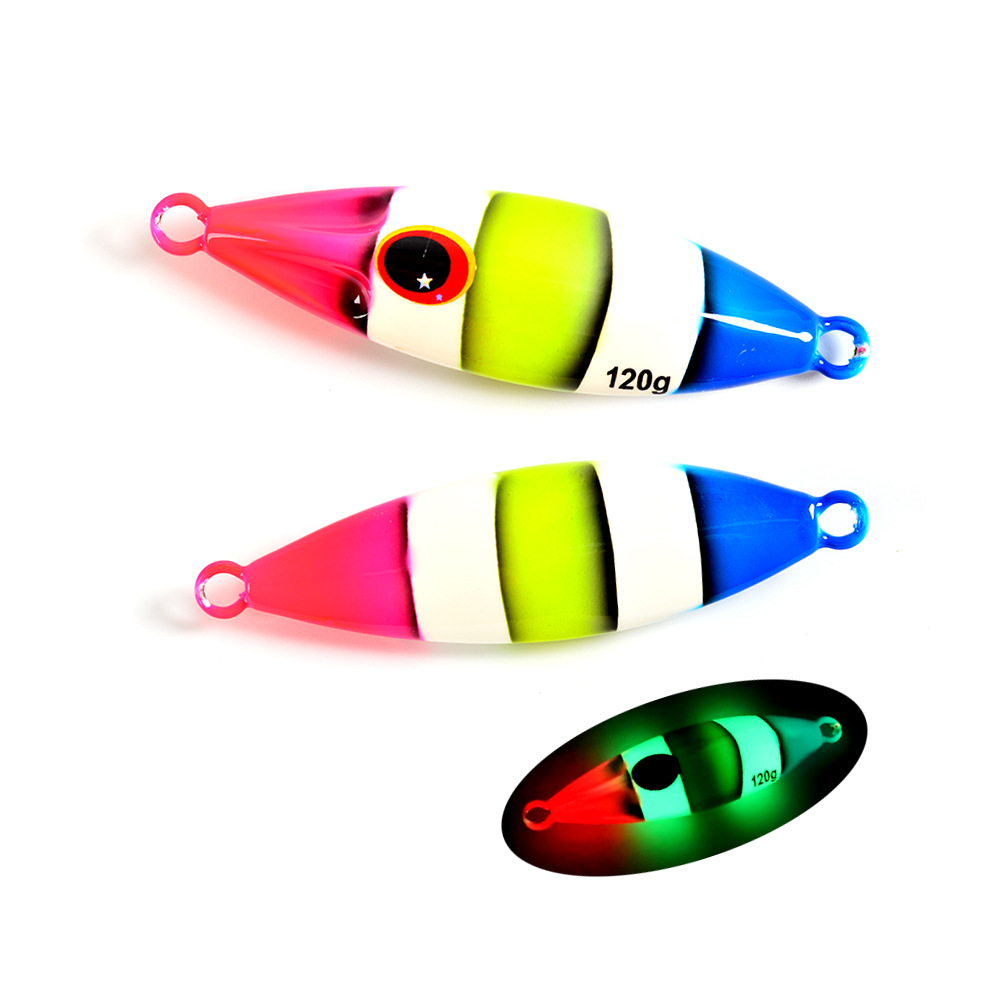 TINGCHUAN-RTS377-20g рыболовные металлические приманки, 30 г, 40 г, 60 г, 80 г, 100 г, 120 г