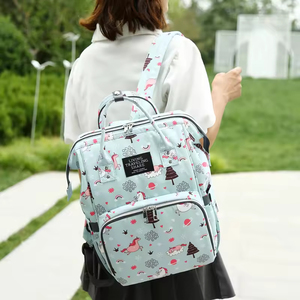 Mochila de Maternidade 3 em 1 Impermeável para Bebê, Estilosa, Grande, Personalizada, Bolsa de Fraldas - Product Image 6