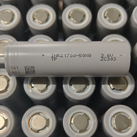 Batterie TENPOWER 50XG 21700 5000mAh 90A 3.7V, cellule de batterie lithium-ion à décharge élevée pour outil électrique, drone, jouets RC, UAV